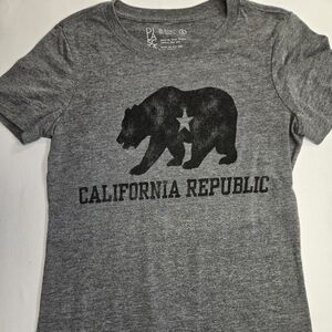 LA Brand. Gray California Republic T-Shirt